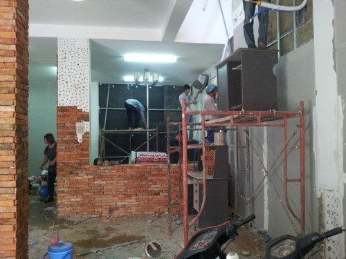 Thi công sửa chữa nhà cửa - Dịch Vụ Sơn Sửa Nhà Giá Rẻ Tại Đà Nẵng, Quảng Nam